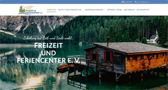 Desktop Screenshot of freizeit-ferien-center-ferch.de